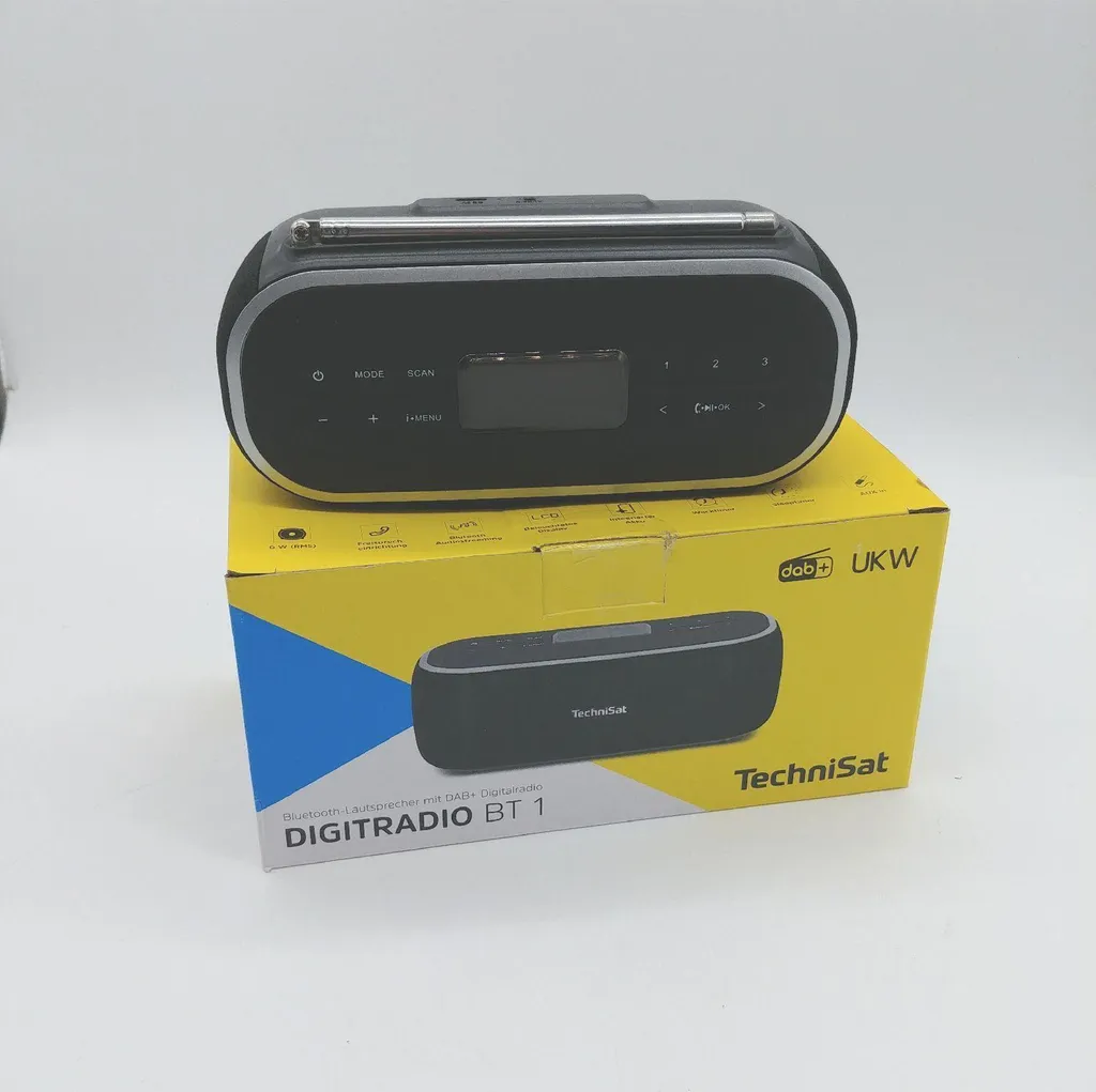 Enceinte Bluetooth et Radio de Cuisine DAB+ TechniSat BT 1 Portable