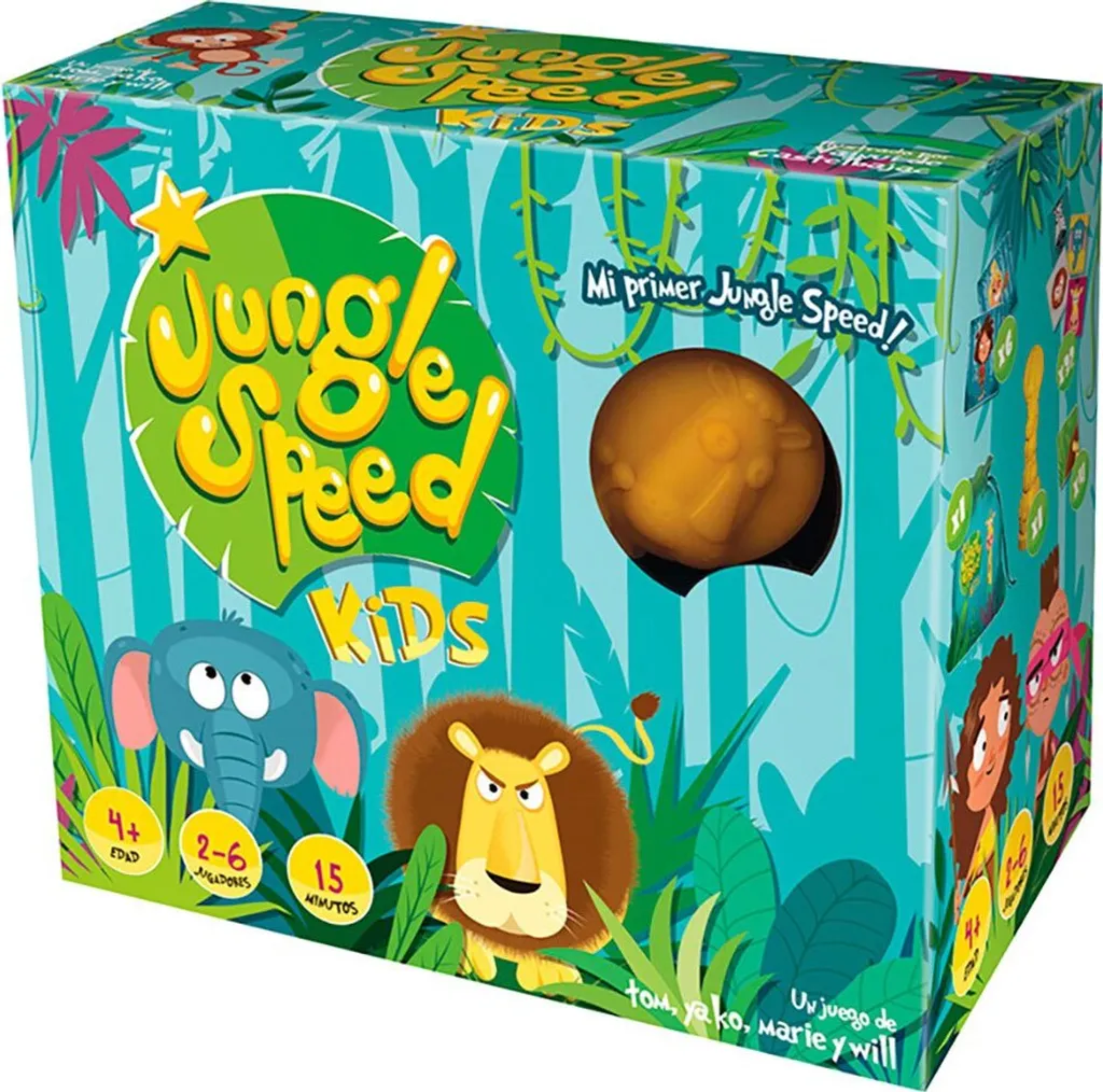 Jeu éducatif Jungle Speed Kids Idéal pour anniversaire et école 3 ans