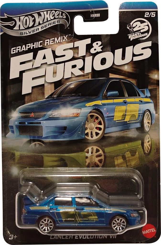 Hot Wheels Silver Series – Fast & Furious – Lancer Obrázek produktu 