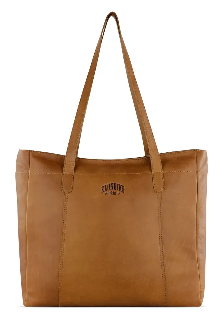 Sac Shopper Rush Rachel en cuir cognac : volume et confort garantis