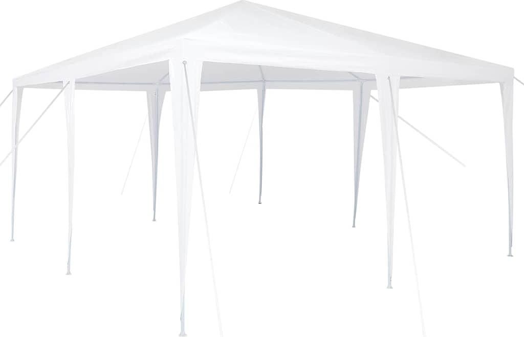 vidaXL Tenda per feste bianca 400 x 400 x 266 cm in Immagine del prodotto 