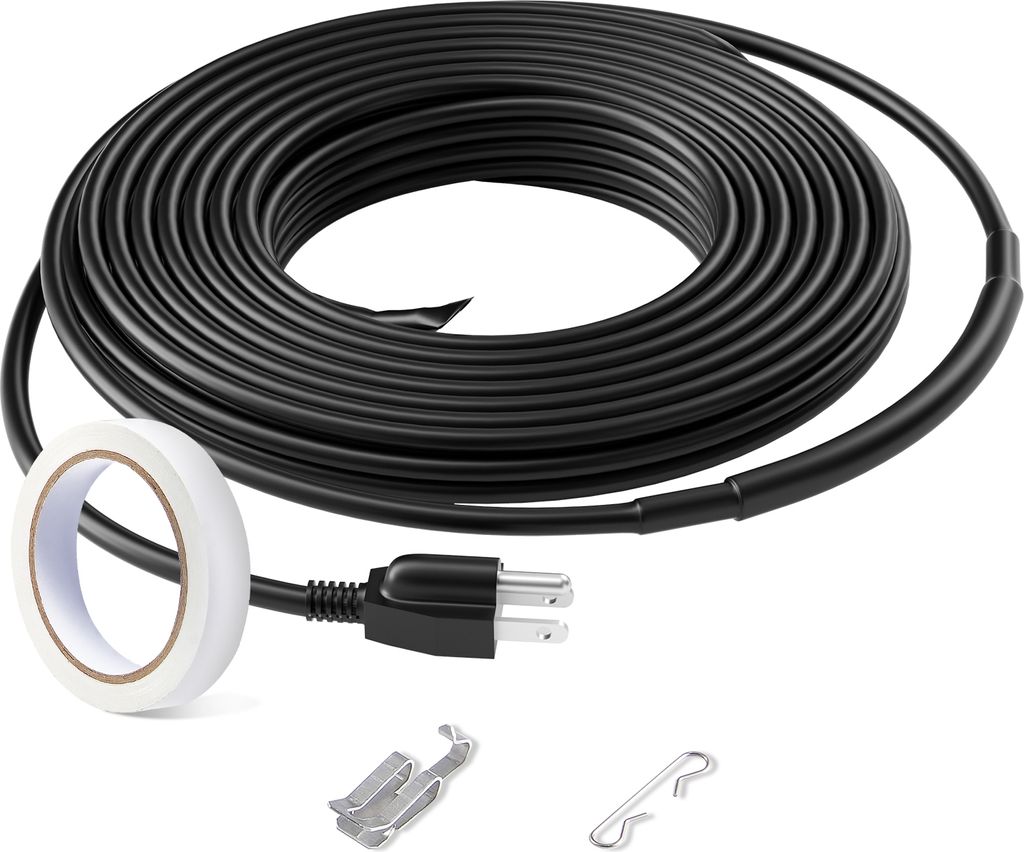 VEVOR topný kabel proti mrazu 4 m, samoregulační topný Obrázek produktu 