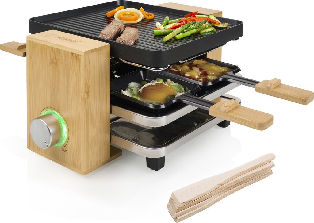 Princess 162950, 4 Person(en), Holz, Schwarz, Holz, Produktbild 