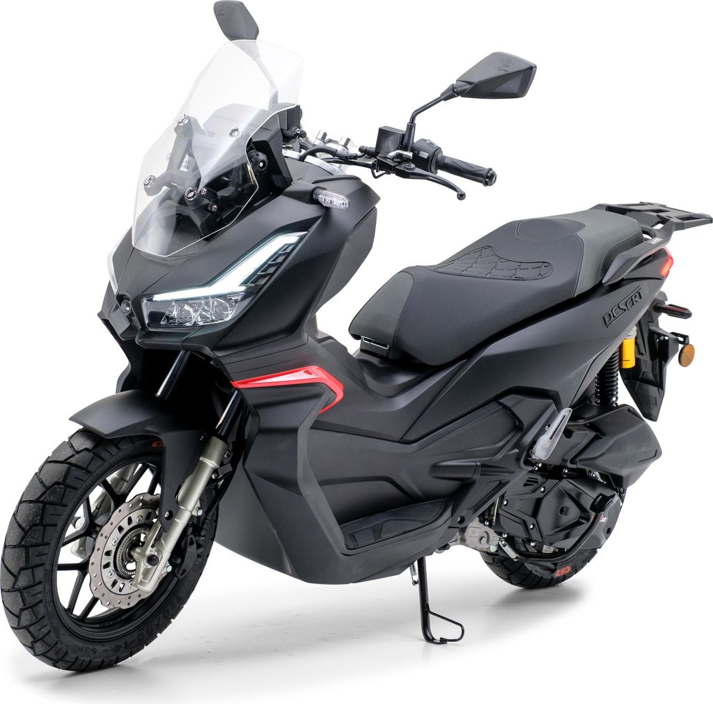 QS125 ADV Mattschwarz 125 ccm  (Desert) Produktbild 
