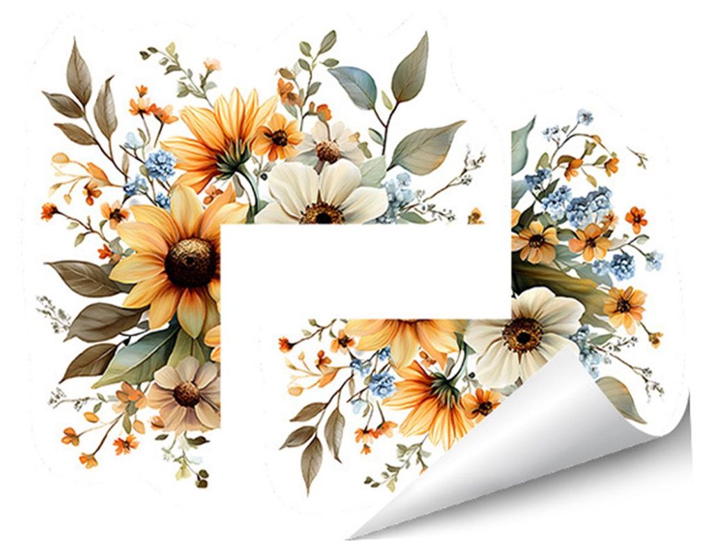Blumen-Lampenschalter-Aufkleber, abnehmbar, selbstklebend, florales Wandtattoo zum Abziehen und Aufkleben, dekorative Steckdosenumrandungsaufkleber...