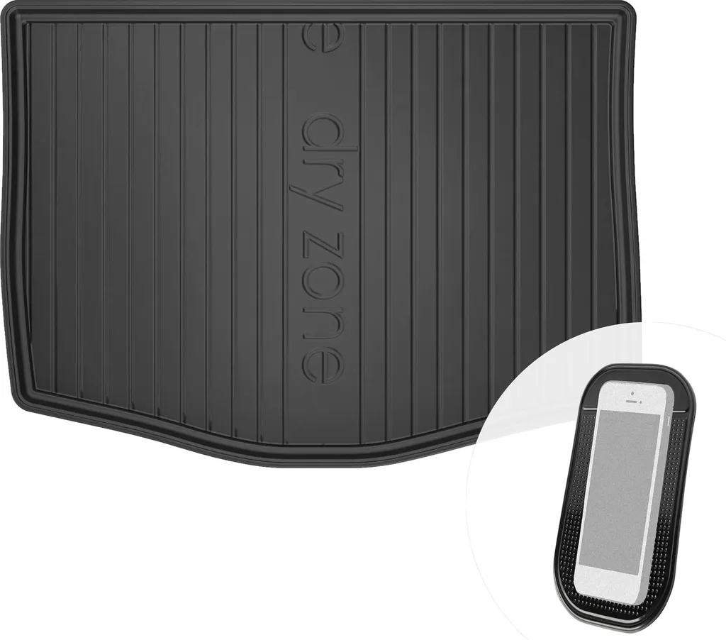 Tappeto Bagagliaio Gomma Ford C-Max 2010-2019 Antiscivolo Alta Qualità