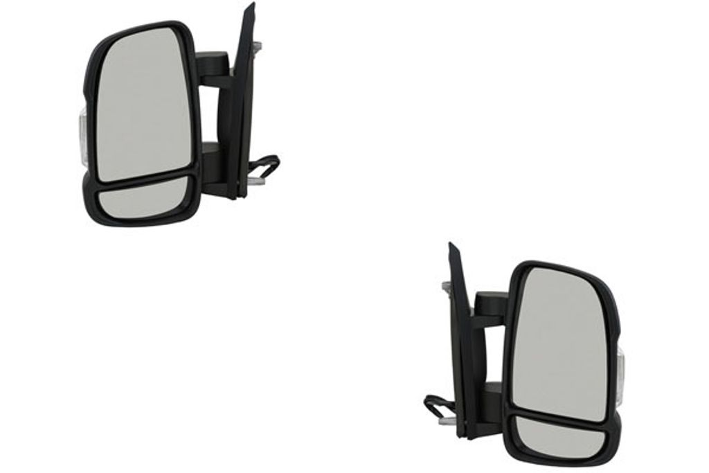 Johns, Spiegel Links & Rechts Set Schwarz passend für Opel Movano C U9 12/21- Neuware 8153X8 735424431 0000735424431 71748246 71748250 71748252