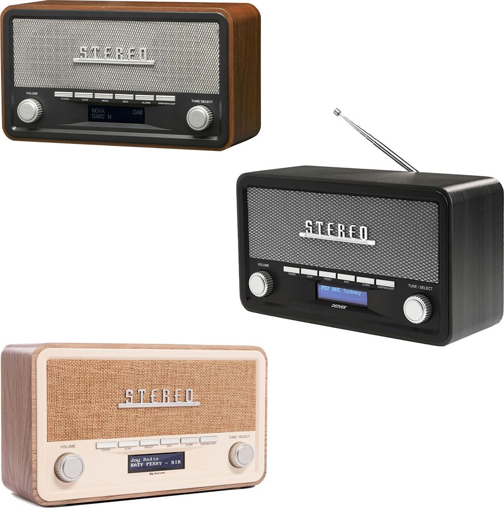 Denver DAB-18 Natural Cyfrowe radio DAB + Zdjęcie produktu 17