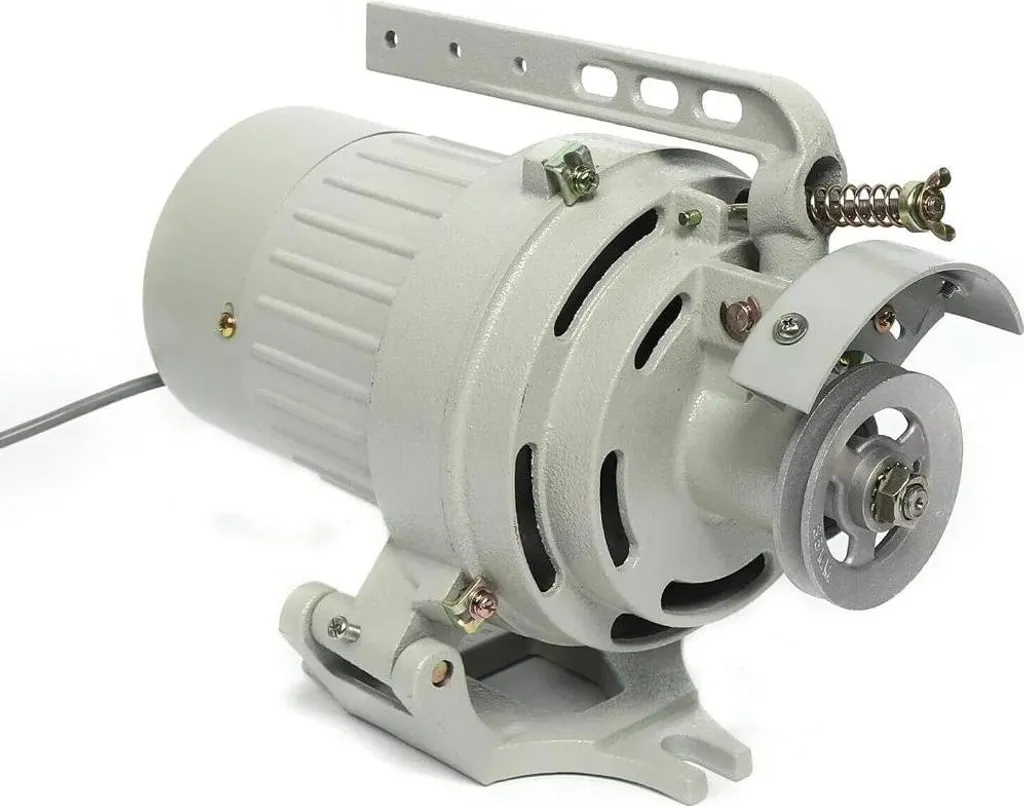 Moteur industriel monophasé 400W à embrayage avec finition argent