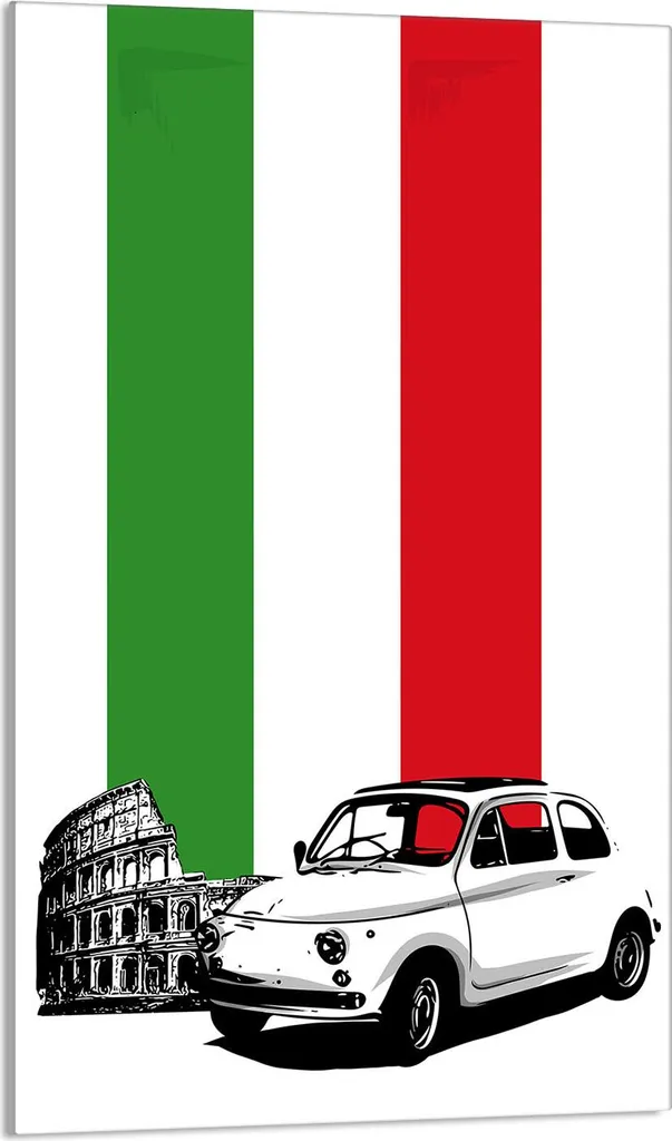 Coprifornelli 30x52 Bandiera Auto | Protezione Vetro Induzione