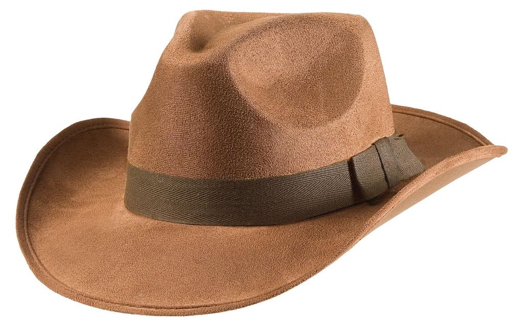 Hnedý cestovateľský klobúk Cowboy Safari Western Wild West Obrázok produktu 