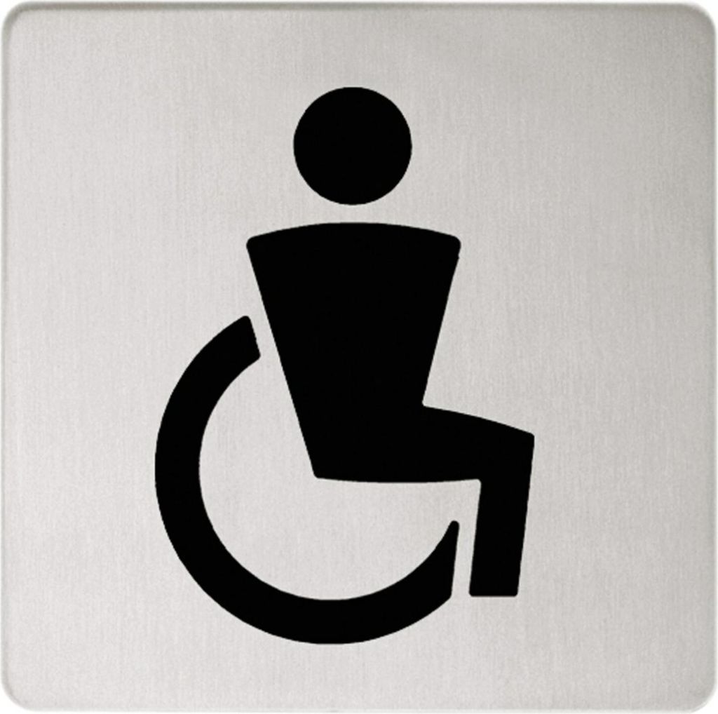 KEUCO KE Türschild PLAN Symbol Behinderte vc