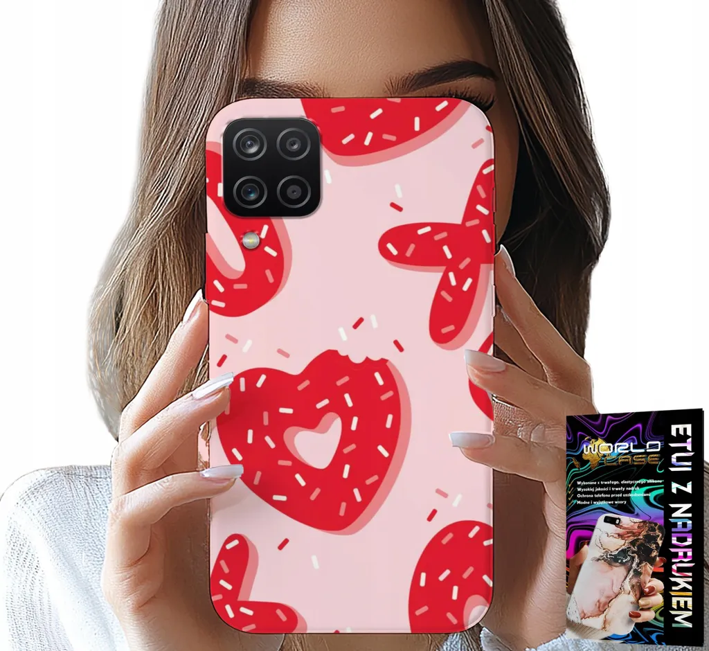 Must-Have Cover Samsung A22 5G Xoxo Heart - Trendy & Chic