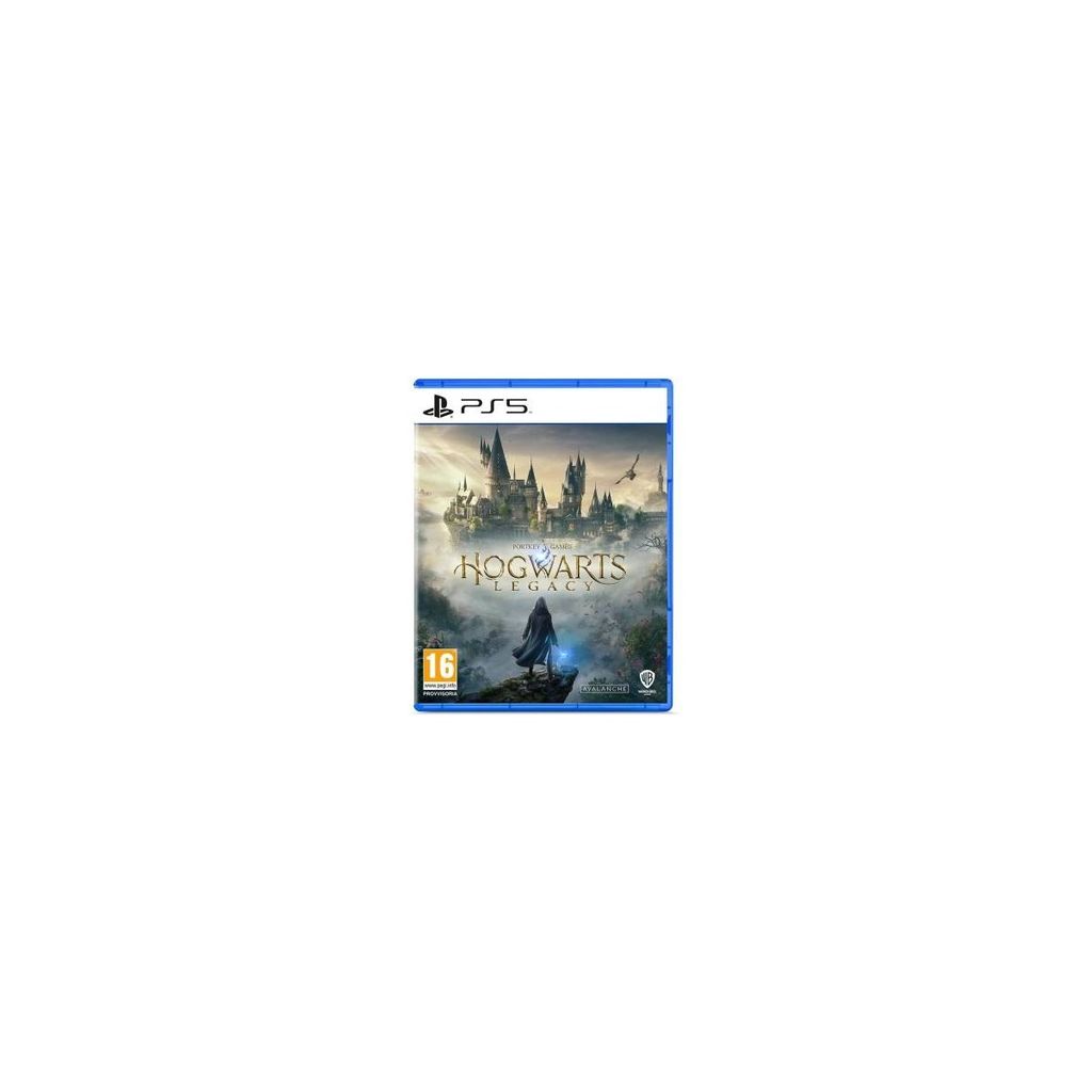 A video game case for Hogwarts Legacy on PlayStation 5.