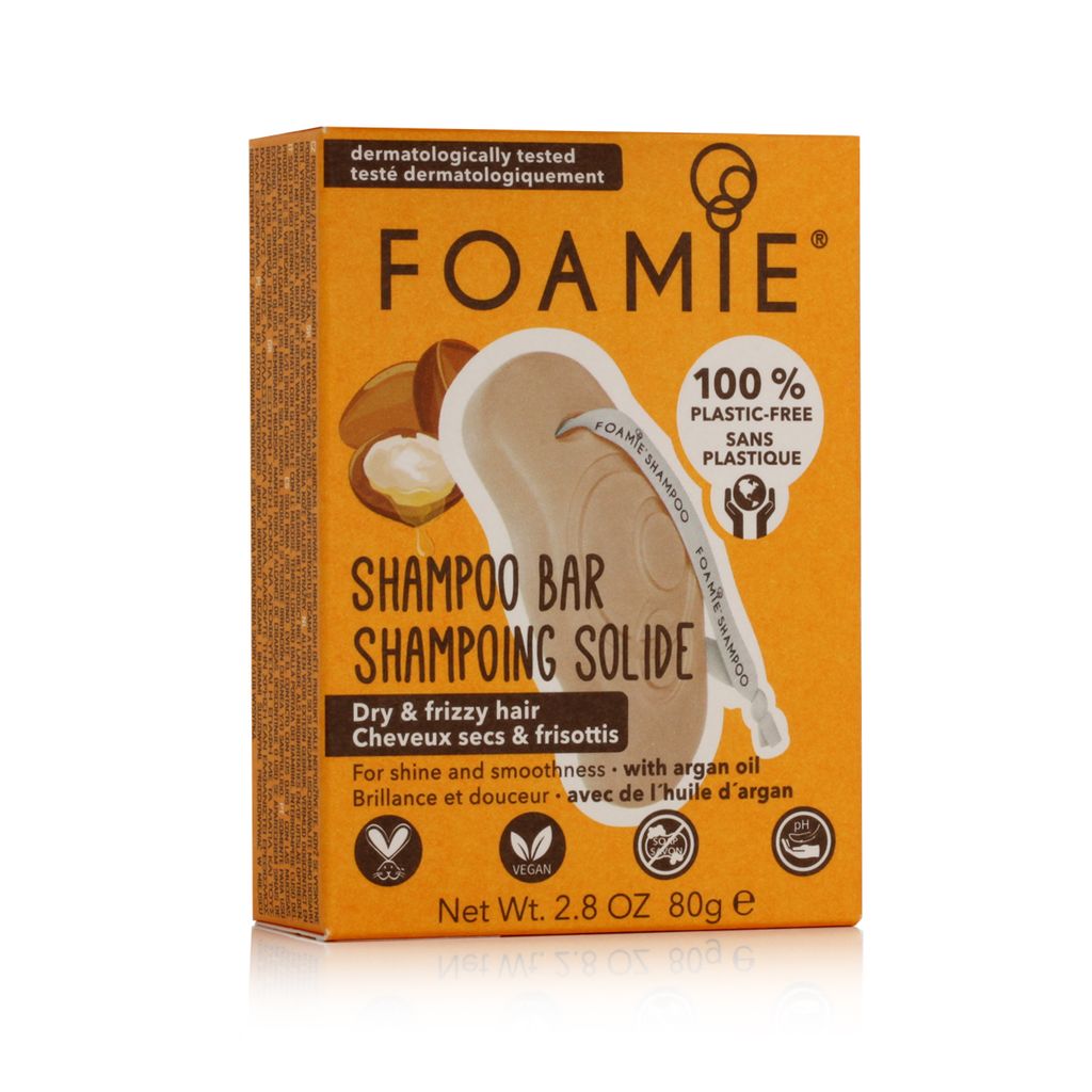 Foamie Shampoo Bar Kiss me Argan - Argan Oil 80 g Produktbild 