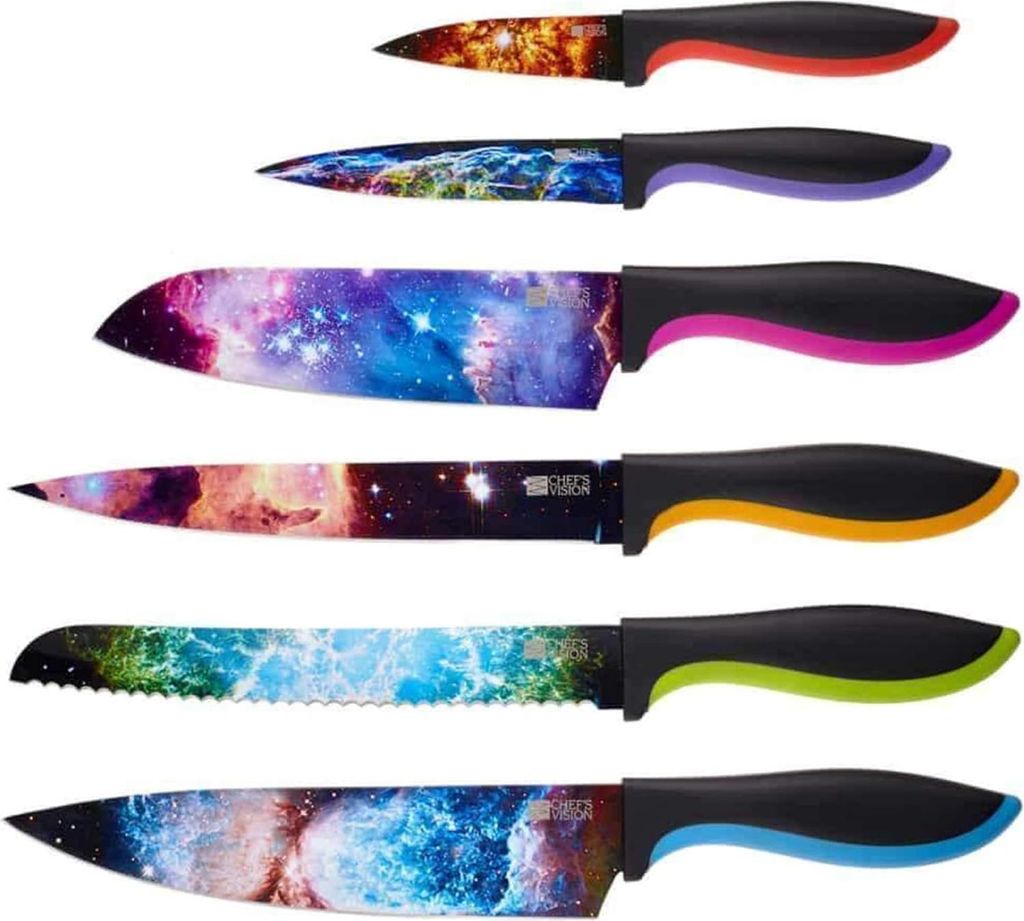 6-teiliges Messerset Kosmos-Serie - Chef's Vision