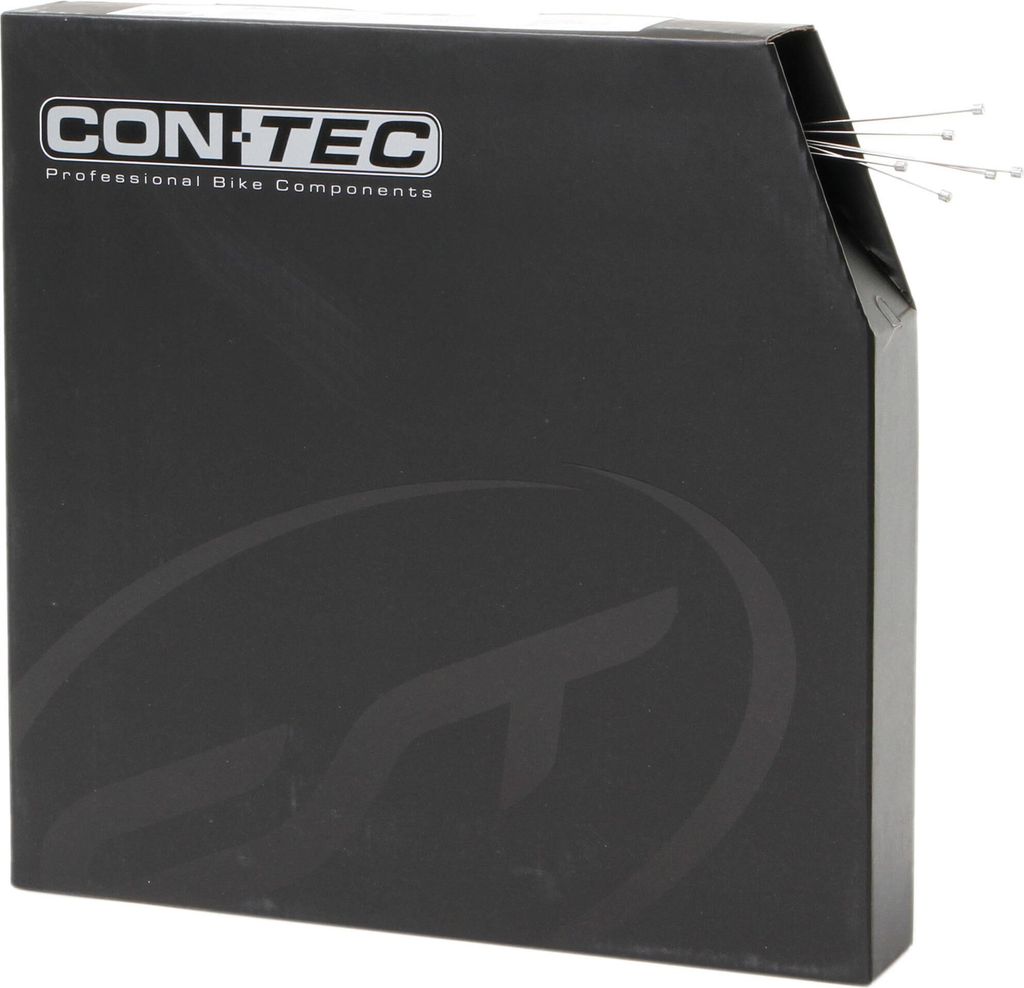 Contec Schaltwerk-Innenzug Shift+ CT Shift+ Edelstahl 1,1 m x 2275 mm, 100er-Packung.