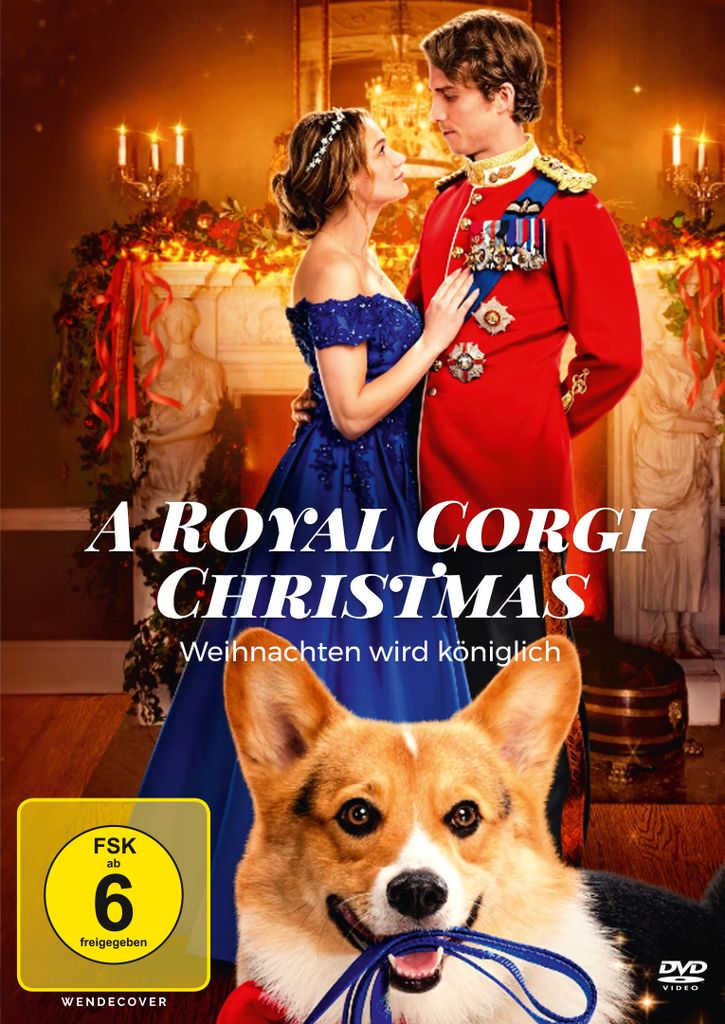 Een koninklijke kerst met corgihonden Productafbeelding 