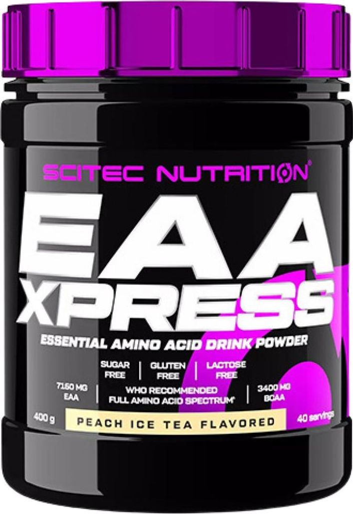 SCITEC Nutrition | EAA Xpress | Essential Amino Acids Cold peach tea