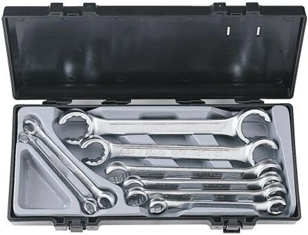Set de 8 clés pour flexibles de frein FORCE 5082 en acier renforcé