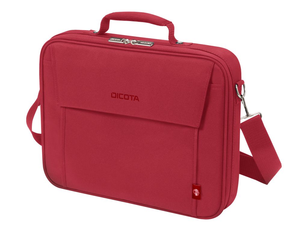 DICOTA Laptoptasche Eco Multi BASE Kunstfaser rot D30920-RPET bis 39,6 cm (15,6 Zoll)
