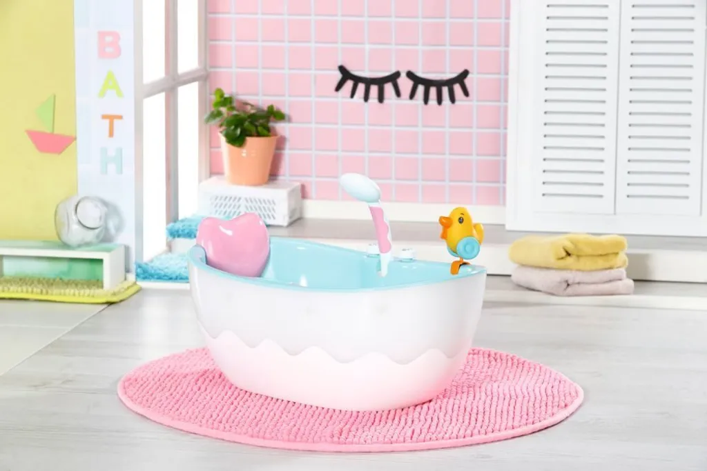 Accessoire de Bain BABY born pour Apprendre à Laver son Petit Poupon