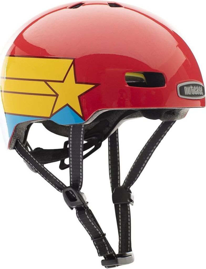 NUTCASE Kinder-Fahrradhelm Little Nutty MIPS Gloss, SUPA DUPA