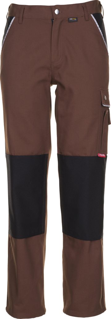 Größe 94 Herren Planam Canvas 320 Bundhose braun schwarz Modell 2126