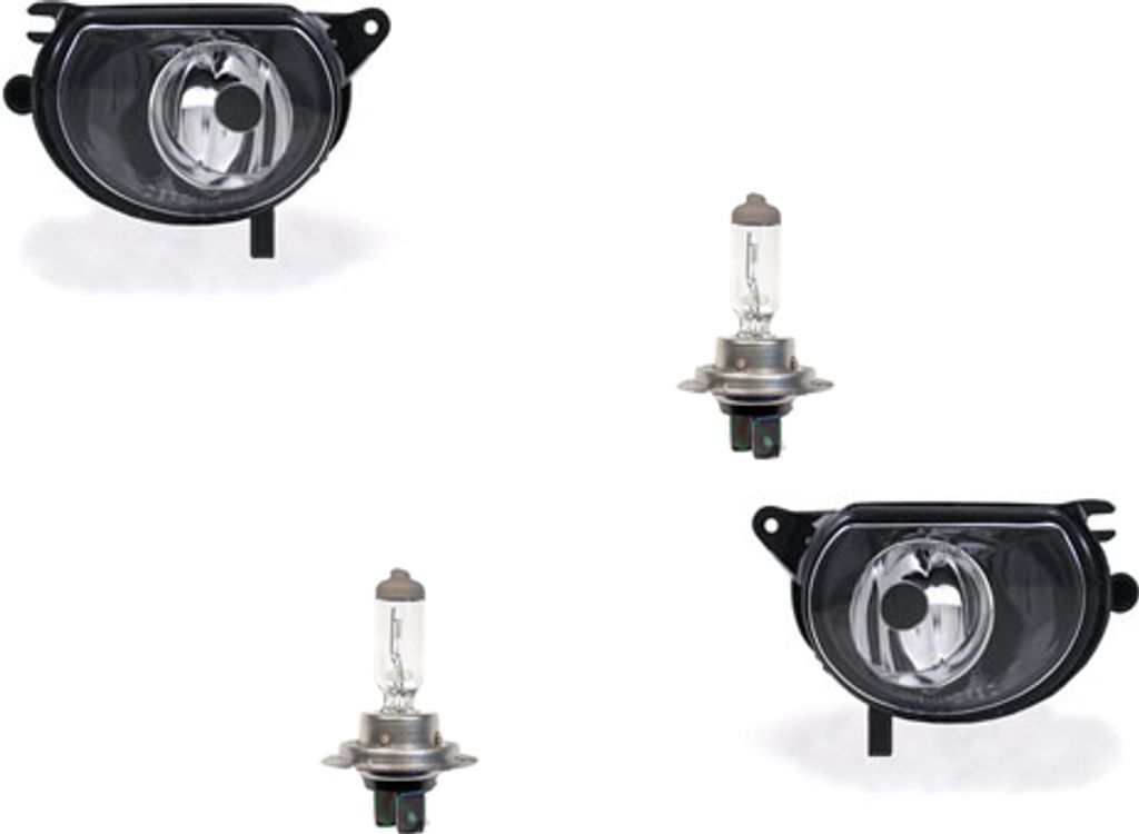 Johns, Nebel Scheinwerfer Nebel Lampe passend für Audi A3 8P 05/03-07/08 Set L+R mit H7 8P0941699A 8P0941700A