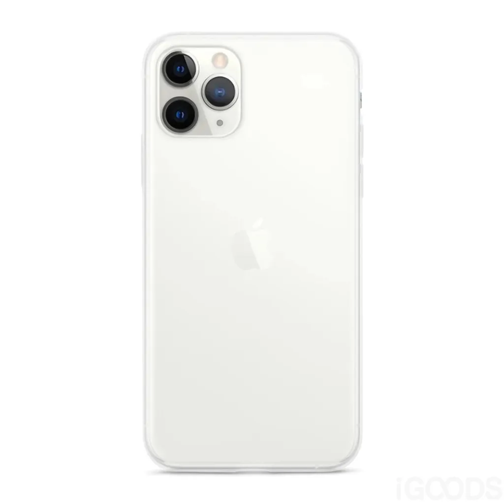 Coque anti-choc iPhone 11 Pro fixe et fine pour éviter les rayures TPU