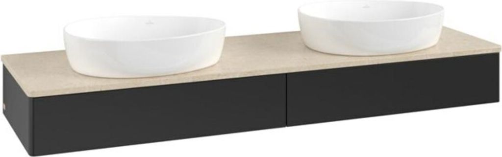 V&B Waschtischunterschrank ohne Frontstruktur Antao 160x50cm, WTP-farbe botti., bla m Lac