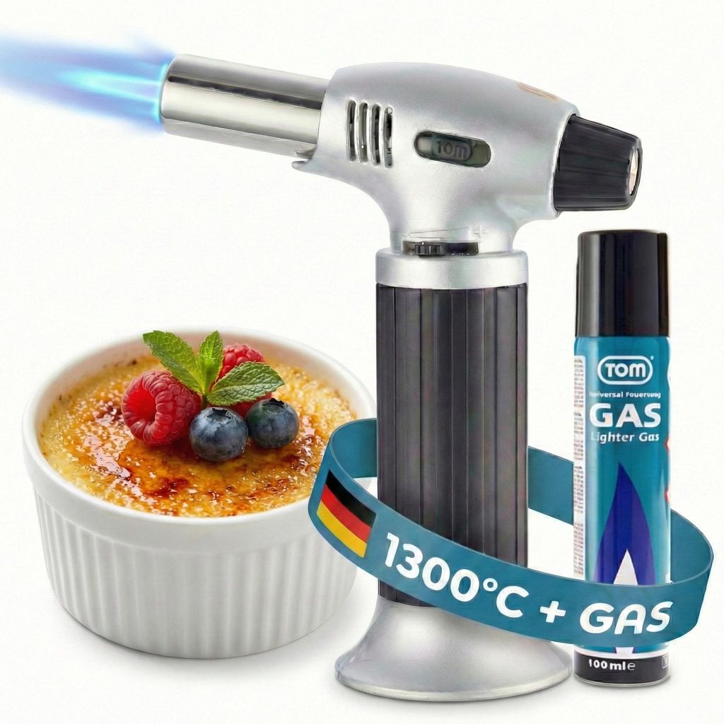 Flambierbrenner Crème Brulée Brenner Küchenbrenner Set |  Produktbild 
