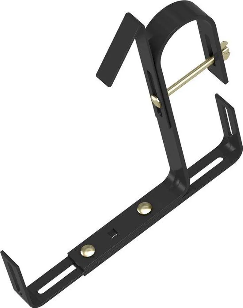 Support de jardinière Basic POETIC anthracite balustrade ronde Ø 45 cm