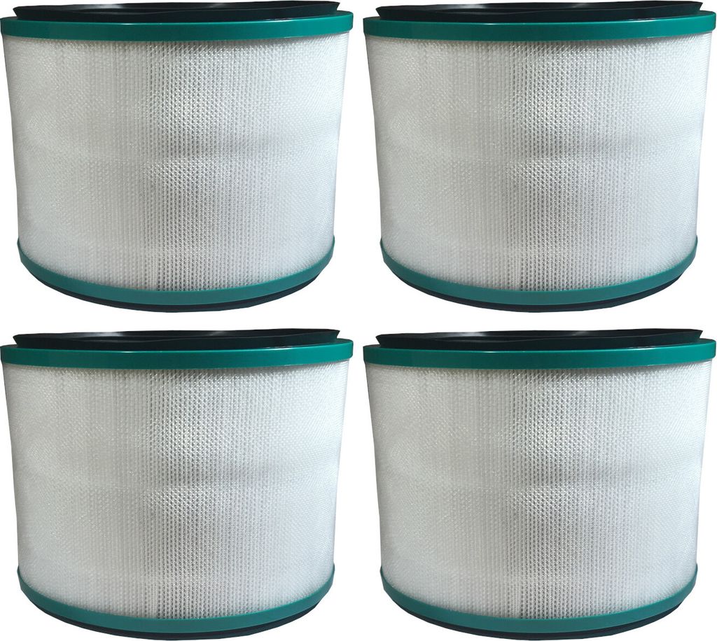 Comedes Kombifilterset 4teilig passend für Dyson Pure Cool HP03 DP03 DP01 Tisch Luftreiniger und HP02 HP01 HP00 Pure Hot + Cool Link