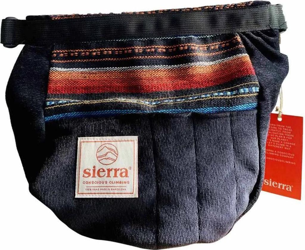 Sierra Climbing Solid Bucket Chalkbag Schwarz Schwarz One Size
