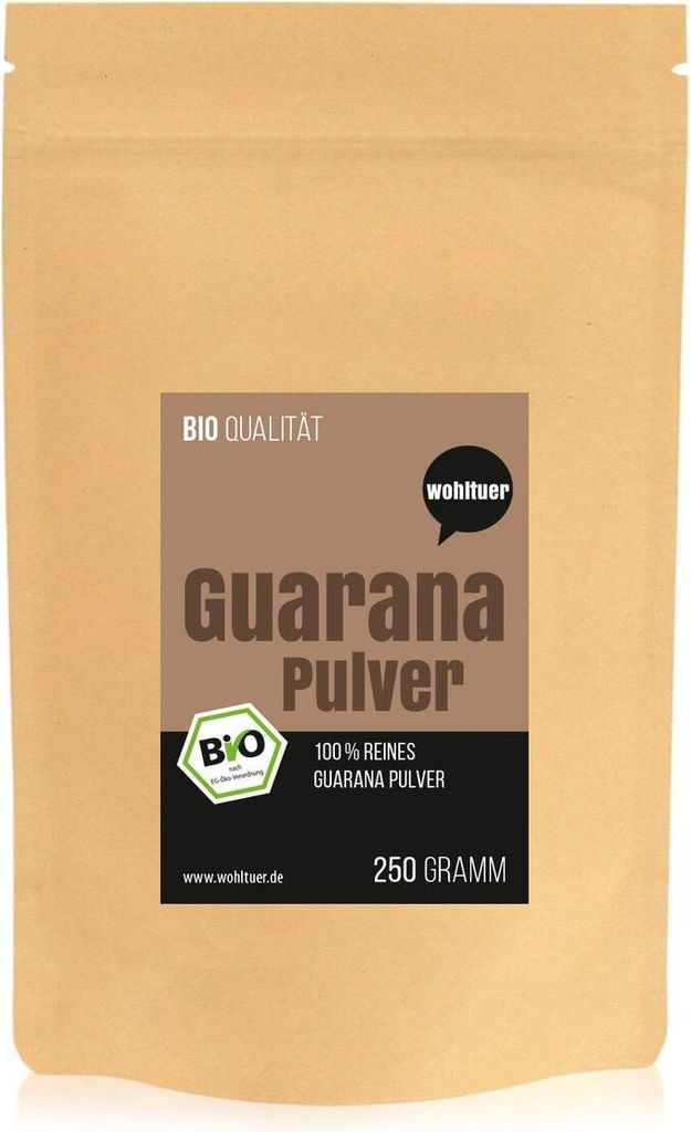 Wohltuer Bio Guarana Pulver I Wildsammlung aus dem Brasilianischen Amazonasgebiet