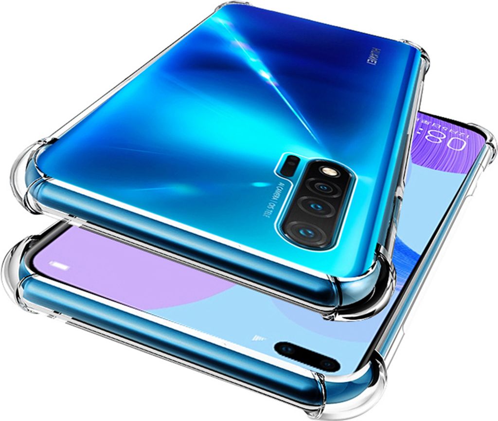 Huawei Nova 6 Hülle, LaimTop Crystal Transparent Weich TPU Bumper Stoßfest Fallschutz Schutzhülle für Huawei Nova 6