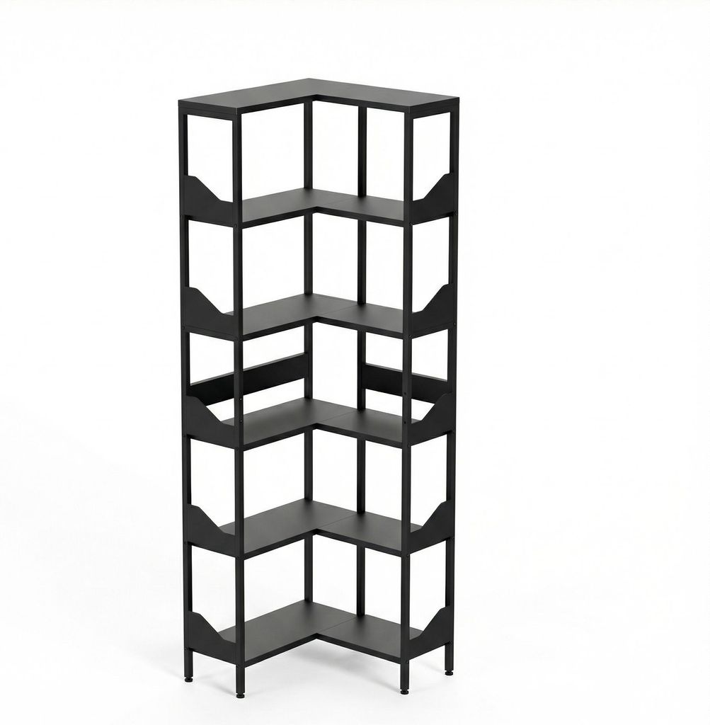 Mehrzweck-Aufbewahrungsmöbel und Bücherregal, Maße: H 180 cm × B 60 cm × T 60 cm