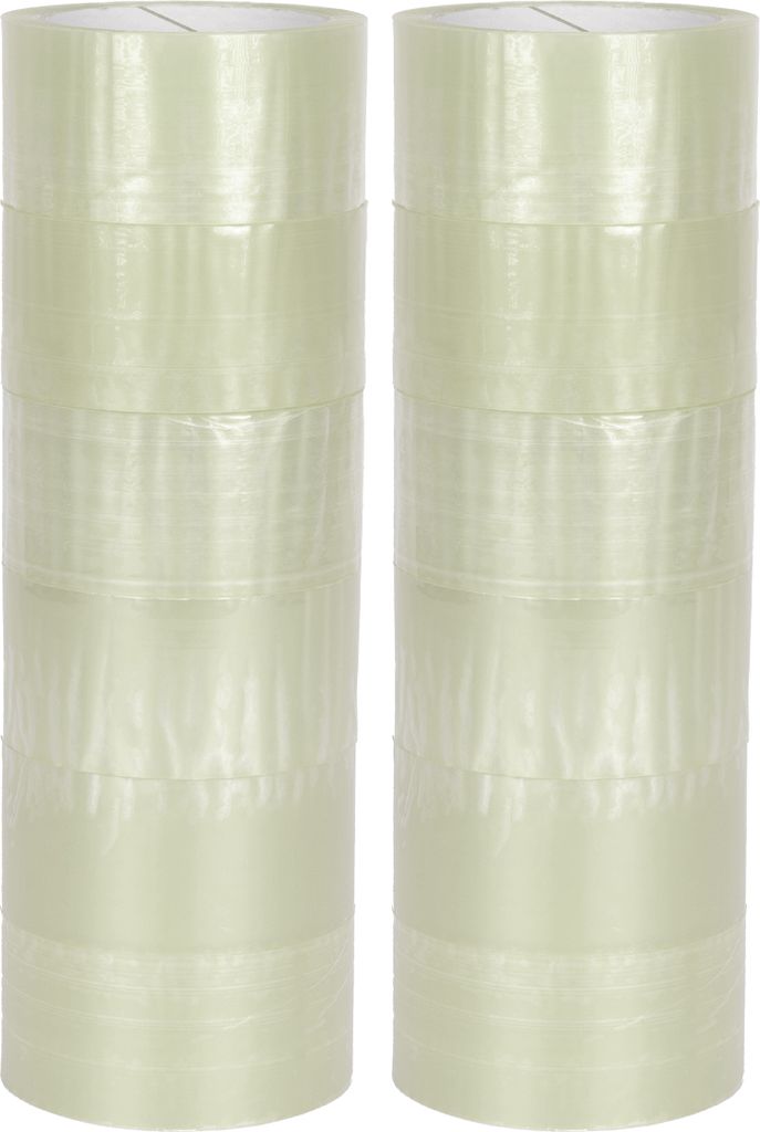 12 Rollen Paketklebeband Standard PP Transparent 50 mm x 66 Produktbild 1