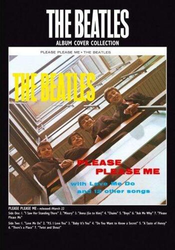 The Beatles - Postkarte "Please Please Me" RO9023 (Einheitsgröße) (Bunt)