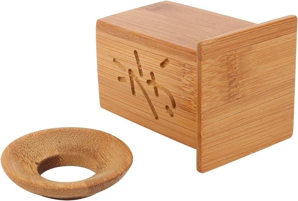 6-teiliges Bambus Teezeremonie-Set mit Teelöffel, Teeklammer, Teanadel und Teezug, für chinesischen Gong Fu Tee