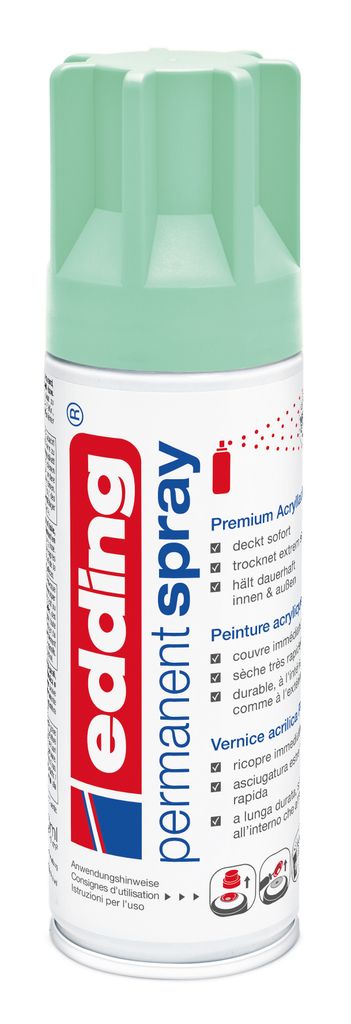 Edding 5200, 200 ml, Grün, Sprühdose, Wetterfestigkeit Produktbild 