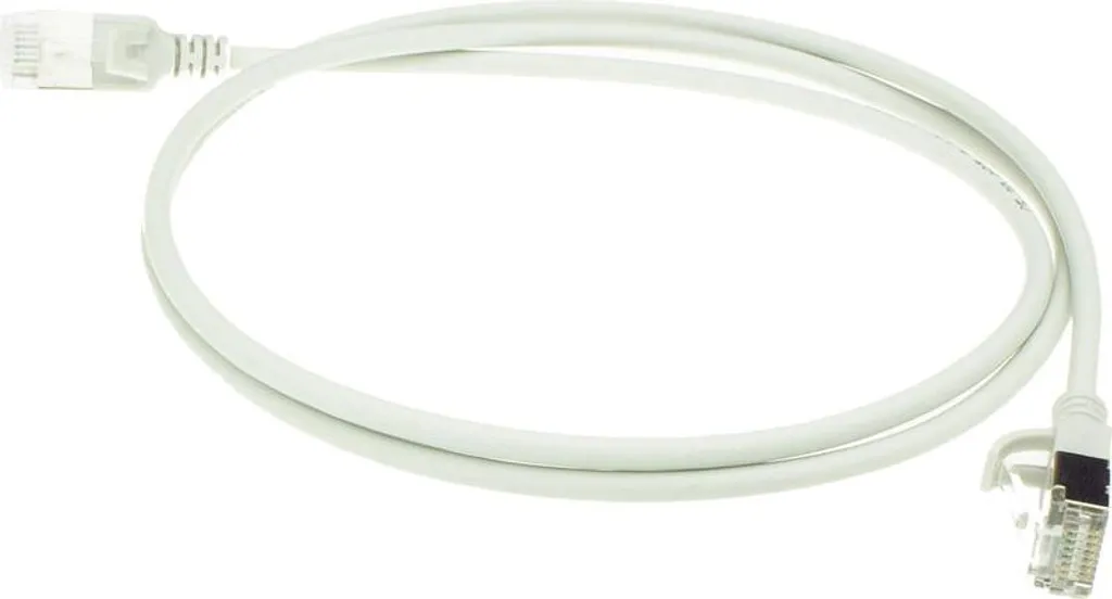 Cavo Patch ACT Slimline 10m CAT6A U/FTP LSZH Grigio - Networking Expert