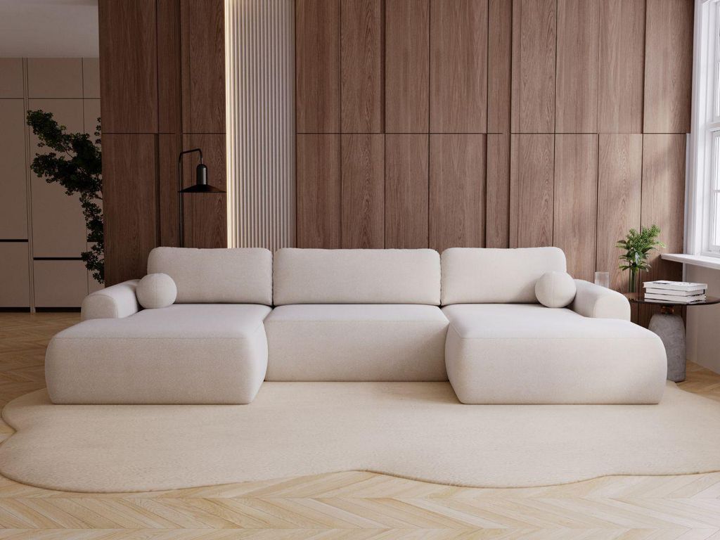 GrainGold Ecksofa U-Form Savana - Ecksofa mit Produktbild 