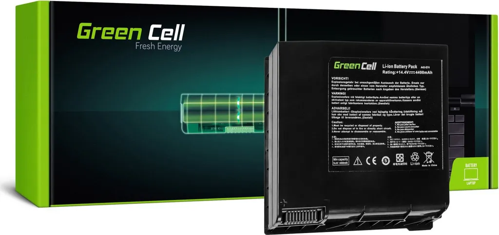 Batterie ASUS A42-G74 Green Cell 5200mAh - Longue Durée et Haute Qualité