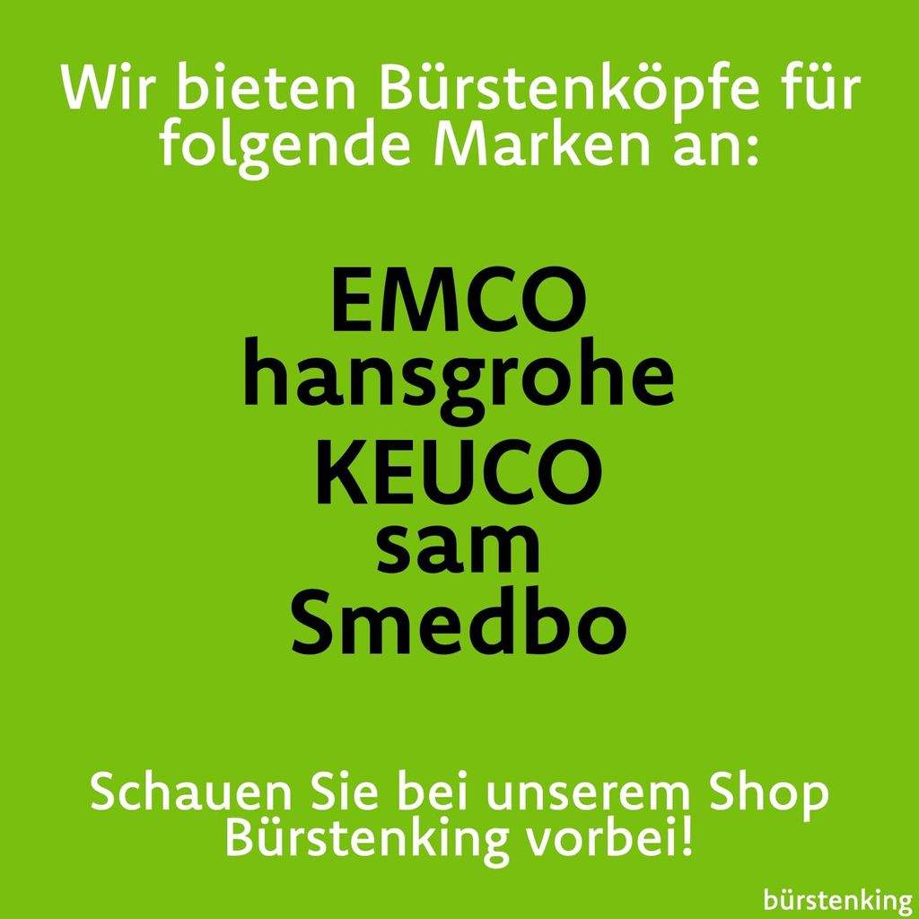 Bürstenking WC Ersatzbürstenkopf, 65 mm, Produktbild 6