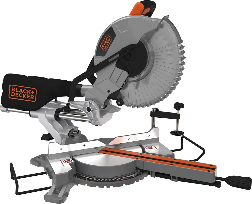 Scie à onglet radiale BLACK+DECKER BES710-QS 2100W de 254 mm performante
