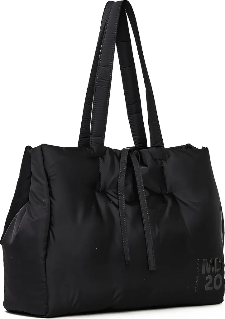 Sac Shopper MD20 Mandarina Duck en Tissu Technique Ultra Léger Noir - 3