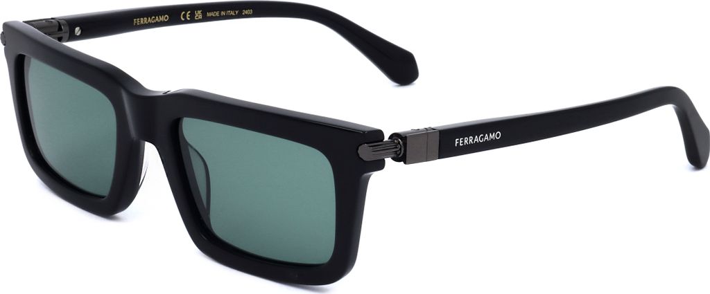 Slnečné okuliare Ferragamo SF2015S 001 BLACK, pánske, Obrázok produktu 