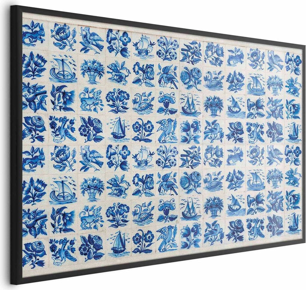 Posterpapier Poster - Azulejos Tiles - traditional Produktbild 